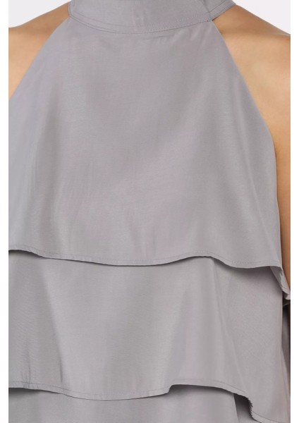 Sıfır Kol Kat Kat Kadın Bluz P-00018037 fırsatları