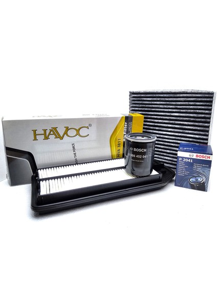 Honda Accord 2.4 Filtre Bakım Seti (2003-2009) K24