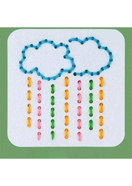 9'lu Sevimli Figürlü El Işi Seti Çocuklar Için Zeka,hayal Gücü ve El Becerileri Geliştiricisi modelleri