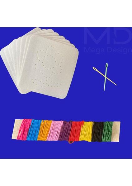 9'lu Sevimli Figürlü El Işi Seti Çocuklar Için Zeka,hayal Gücü ve El Becerileri Geliştiricisi fırsatları