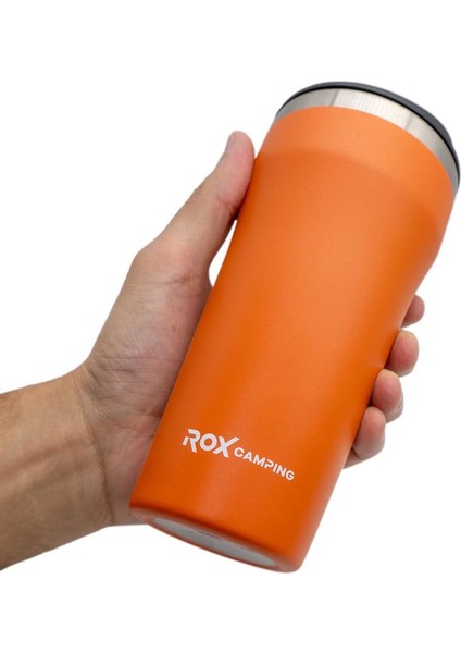 0192 Kahve Termosu 0.48 Lt - Turuncu indirimleri