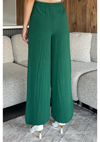 Kadın Bel Lastikli Bol Kesim Pantolon P-00018020 modelleri