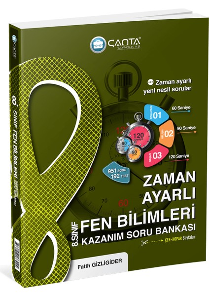 8. Sınıf Fen Bilimleri Zaman Ayarlı Kazanım Soru Bankası
