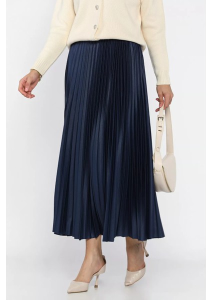 Bel Lastikli Pileli Tesettür Etek P-00018001 fiyatları