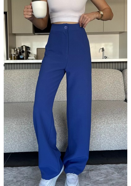 Kadın Bol Paça Kumaş Pantolon P-00018009 fiyatları