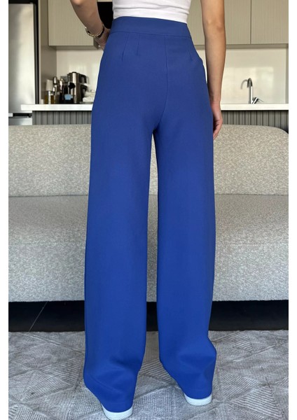 Kadın Bol Paça Kumaş Pantolon P-00018009 modelleri