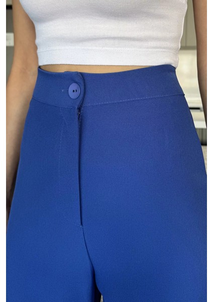 Kadın Bol Paça Kumaş Pantolon P-00018009 fırsatları