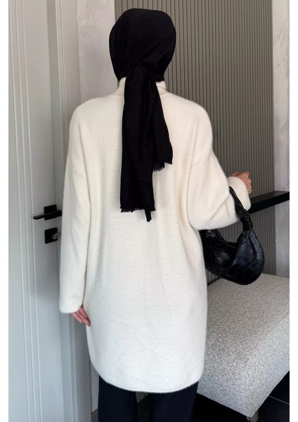 Çift Cepli Taşlı Düğmeli Tesettür Yumoş Triko Ceket (S-M-L-Xl Beden Uyumludur.) P-00018073 fırsatları