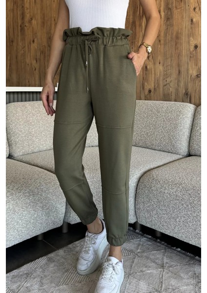 Bel ve Paça Lastikli Jogger Eşofman Altı P-00018016 fiyatları
