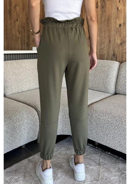 Bel ve Paça Lastikli Jogger Eşofman Altı P-00018016 modelleri