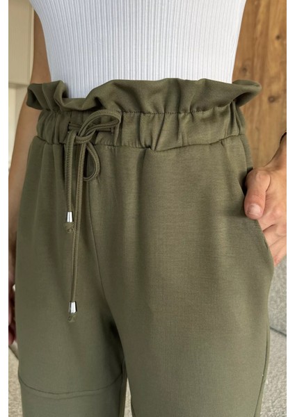 Bel ve Paça Lastikli Jogger Eşofman Altı P-00018016 fırsatları