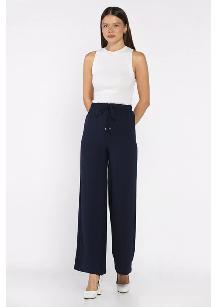 Kadın Bel Lastikli Bol Kesim Pantolon P-00018020 fiyatları