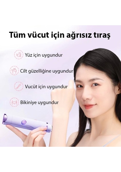 Ezere Koltuk Alti Burun Kas Killari ve Özel Bölgeler Çift Basli Epilasyon CIHAZI-(5775) fiyatları