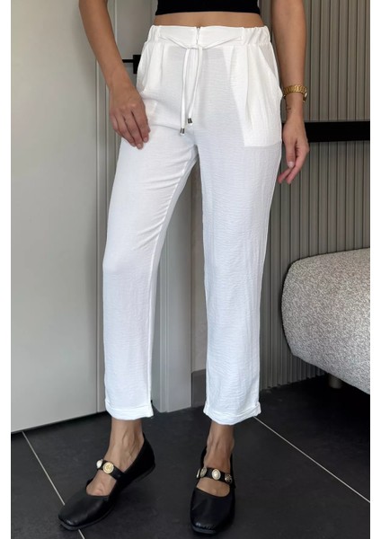 Bel Lastikli Bağcıklı Pantolon P-00018011 fiyatları
