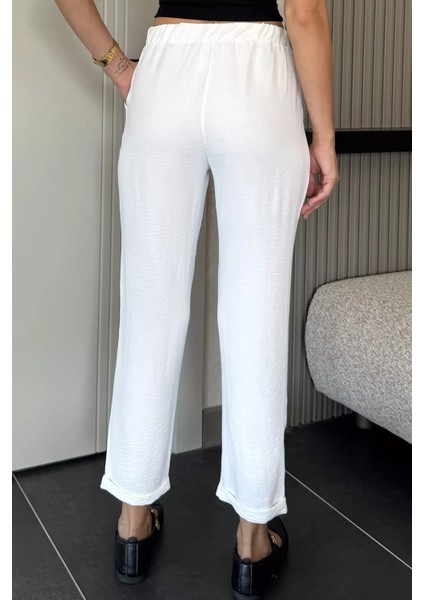 Bel Lastikli Bağcıklı Pantolon P-00018011 modelleri