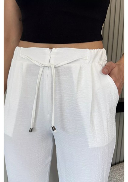Bel Lastikli Bağcıklı Pantolon P-00018011 fırsatları
