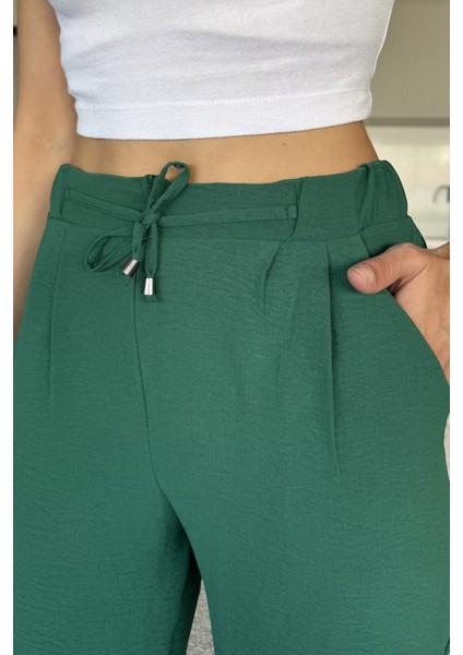 Bel Lastikli Bağcıklı Pantolon P-00018011 fırsatları