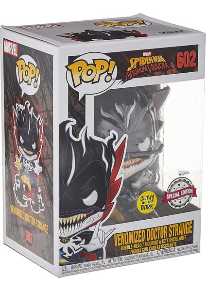 Pop Marvel 602 Spider-Man Maximum Venom 47527 Venomized Doctor Strange