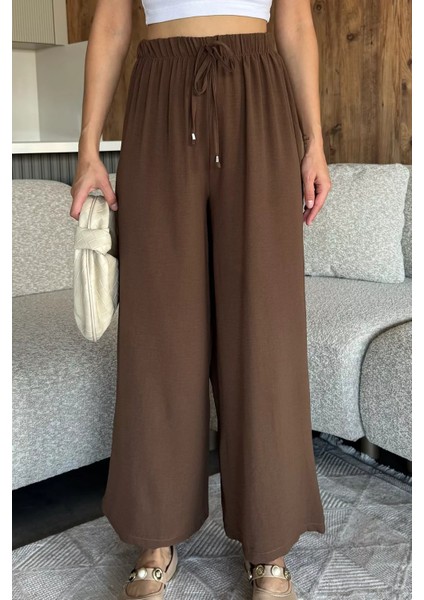 Kadın Bel Lastikli Bol Kesim Pantolon P-00018020 fiyatları