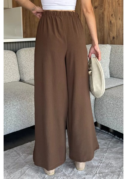 Kadın Bel Lastikli Bol Kesim Pantolon P-00018020 modelleri
