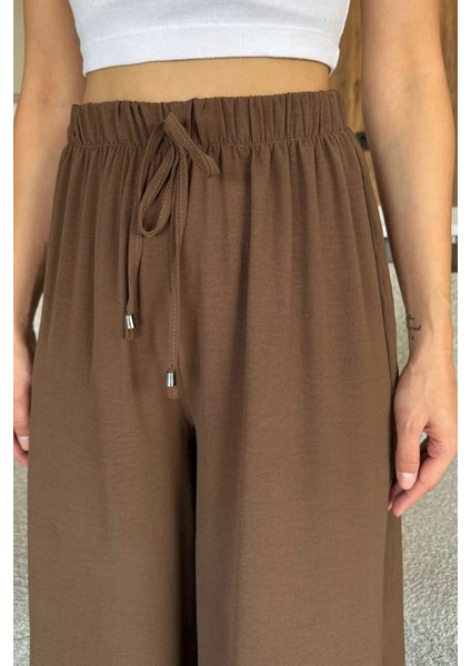 Kadın Bel Lastikli Bol Kesim Pantolon P-00018020 fırsatları