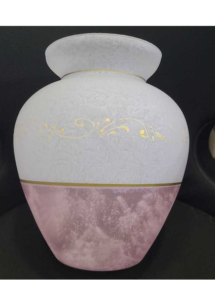 Cam Italyan El Yapım Vazo Büyük 27CM 1 Adet