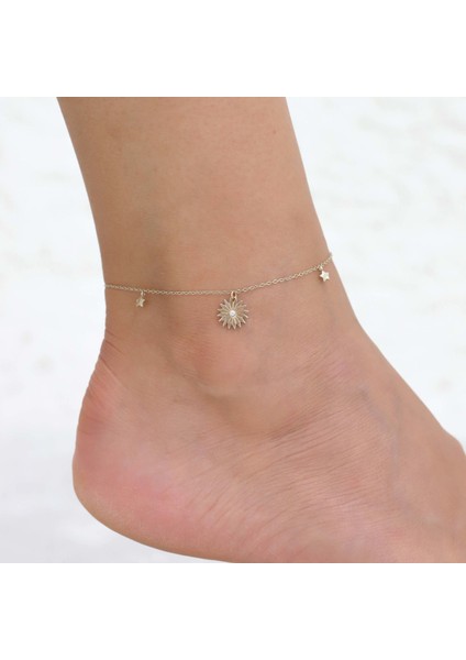 Yıldız 14 Ayar Altın Halhal