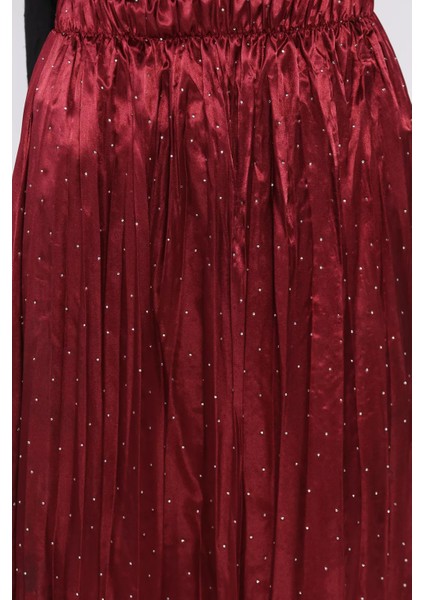 Bel Lastikli Taşlı Tesettür Etek P-00017999 fırsatları