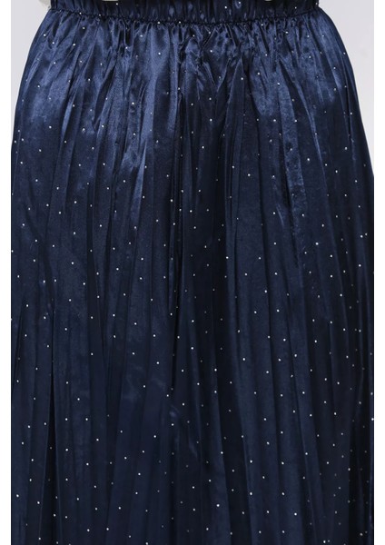 Bel Lastikli Taşlı Tesettür Etek P-00017999 fırsatları