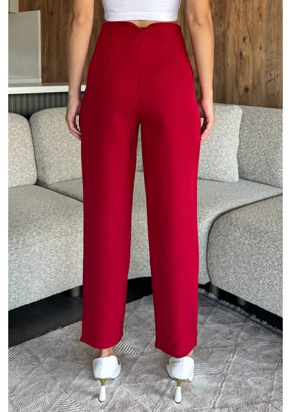 Bel Çimalı Kumaş Pantolon P-00018028 modelleri