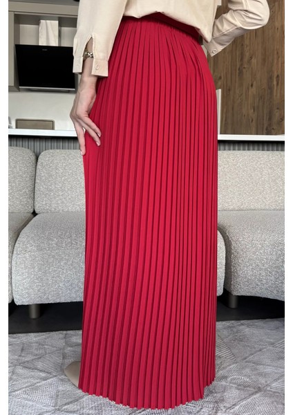 Kemerli Pileli Tesettür Etek (S,m,l,xl Uyumludur) P-00018021 fırsatları