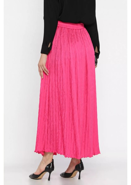 Bel Lastikli Kendinden Desenli Tesettür Etek(S,m,l,xl Uyumludur) P-00018005 modelleri