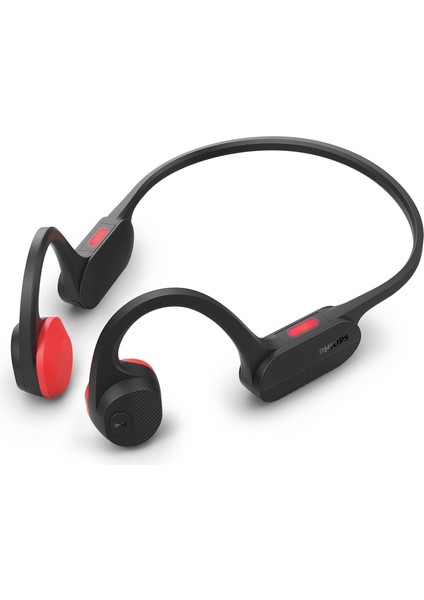 Phılıps TAA5608BK/00 Açık Kulak Tasarımlı Kablosuz Kulak Üstü Spor Kulaklık Siyah