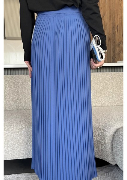 Kemerli Pileli Tesettür Etek (S,m,l,xl Uyumludur) P-00018021 fırsatları