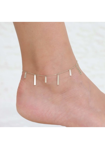 Stick 14 Ayar Altın Halhal