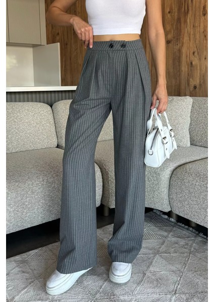 Kadın Çizgili Palazzo Pantolon P-00018019 fiyatları