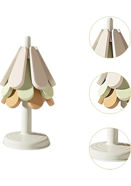 Ezere Yüksek Isıya Dayanıklı Çaydanlık ve Tencere Kaymaz Servis Altlığı MAT-(5775)