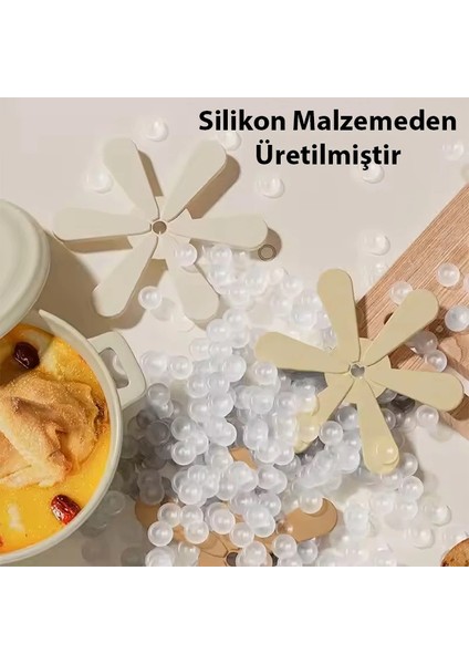 Ezere Yüksek Isıya Dayanıklı Çaydanlık ve Tencere Kaymaz Servis Altlığı MAT-(5775) fiyatları