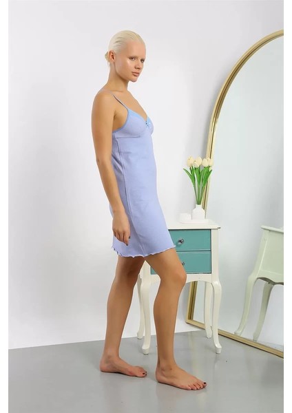 Moda Kadın Penye Ip Askılı Gecelik fırsatları