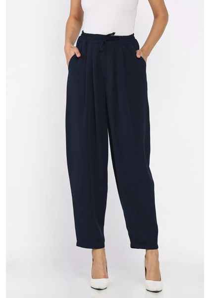 Bel Lastikli Rahat Kumaş Pantolon P-00018012