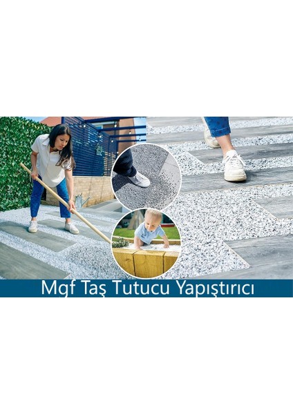 Mgf 0,5 Litre. Taş, Çakıl, Kabuk Bağlayıcı Sabitleyici Yapıştırıcı Taş Reçinesi fiyatları