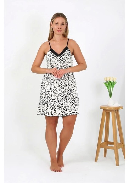 Moda Kadın Büyük Beden Ip Askılı Gecelik indirimleri