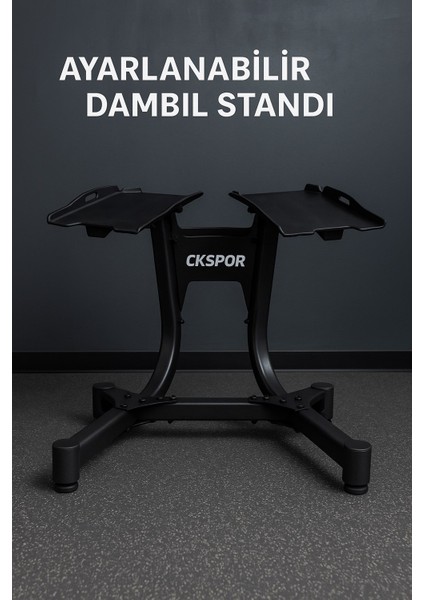 Ayarlanabilir Dambıl Standı Dayanıklı ve Ergonomik Tasarım Ev & Spor Salonu Kullanımı Için