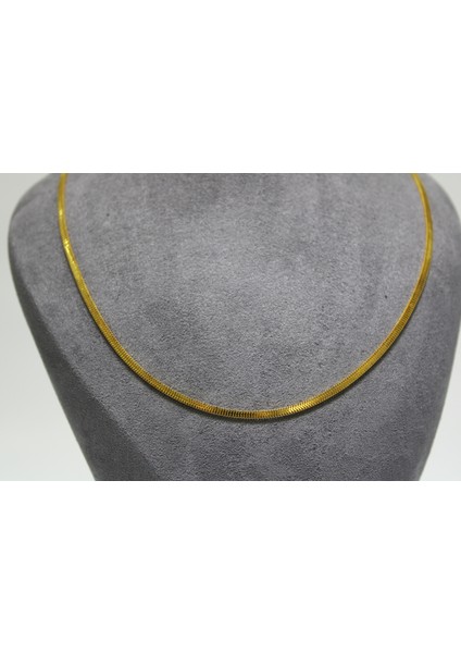 14 Ayar Altın Italyan Ezme Kolye modelleri