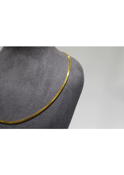 14 Ayar Altın Italyan Ezme Kolye indirimleri