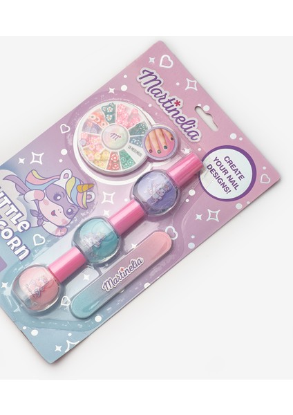 Çok Renkli Little Unicorn Kız Çocuk Tırnak Seti fiyatları