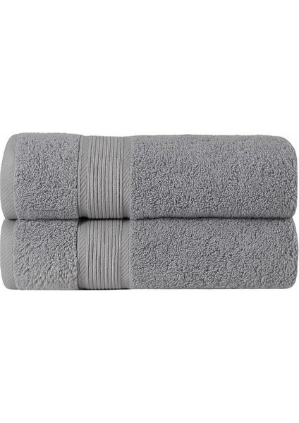 2’li Havlu Havlu Seti El Yüz Havlusu %100 Pamuk Premium 600GSM Banyo El Havlusu Hızlı Kuruma