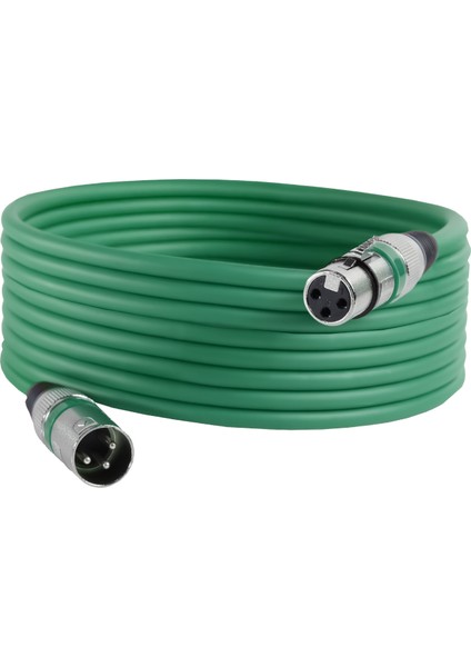 MXL-10M-GR Kaliteli XLR TO XLR 10 mt. Mikrofon Kablosu fiyatları