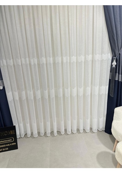 Nivemeshome Keten Mira W011908.801 1/3 Sık Pileli Tül Perde Apm modelleri