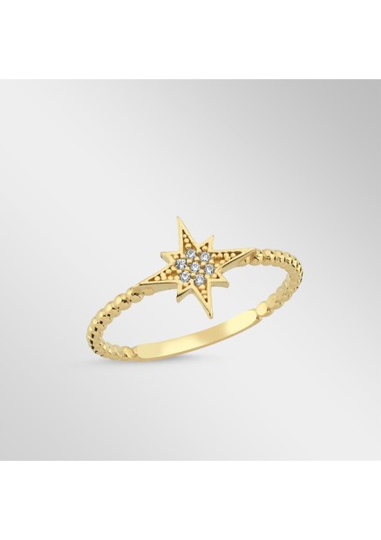 Nova Işıltısı Altın Yüzük